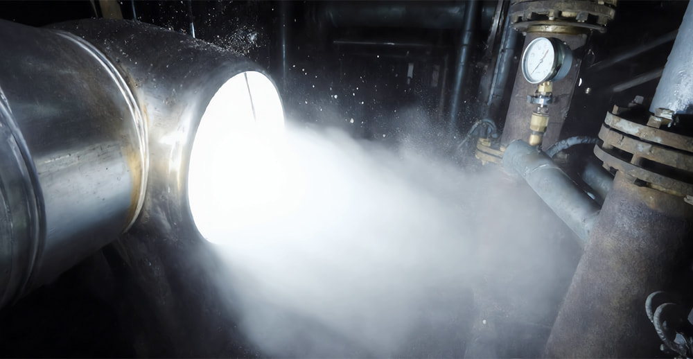 Industriell rensing og fortrengning