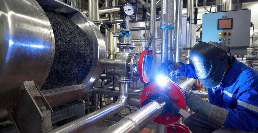 Industriell rensing og fortrengning